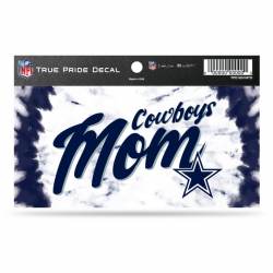 Dallas Cowboys Tie Dye Mom - 3x6 True Pride Vinyl Sticker