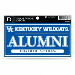University Of Kentucky Wildcats Alumni - 3x6 True Pride Vinyl Sticker