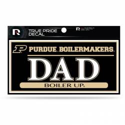 Purdue University Boilermakers Dad - 3x6 True Pride Vinyl Sticker