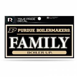 Purdue University Boilermakers Family - 3x6 True Pride Vinyl Sticker
