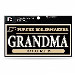 Purdue University Boilermakers Grandma - 3x6 True Pride Vinyl Sticker