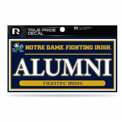 University Of Notre Dame Fighting Irish Alumni - 3x6 True Pride Vinyl Sticker