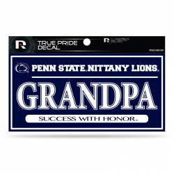 Penn State University Nittany Lions Grandpa - 3x6 True Pride Vinyl Sticker