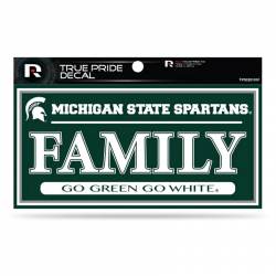 Michigan State University Spartans Family - 3x6 True Pride Vinyl Sticker