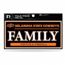 Oklahoma State University Cowboys Family - 3x6 True Pride Vinyl Sticker