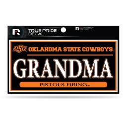 Oklahoma State University Cowboys Grandma - 3x6 True Pride Vinyl Sticker