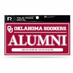 University Of Oklahoma Sooners Alumni - 3x6 True Pride Vinyl Sticker