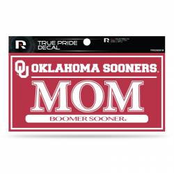 University Of Oklahoma Sooners Mom - 3x6 True Pride Vinyl Sticker