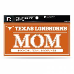 University Of Texas Longhorns Mom - 3x6 True Pride Vinyl Sticker
