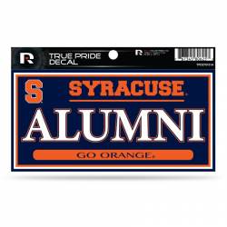 Syracuse University Orange Alumni - 3x6 True Pride Vinyl Sticker