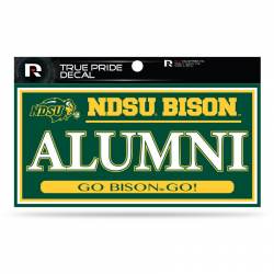 North Dakota State University Bison Alumni - 3x6 True Pride Vinyl Sticker