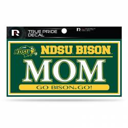 North Dakota State University Bison Mom - 3x6 True Pride Vinyl Sticker