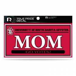 University Of South Dakota Coyotes Mom - 3x6 True Pride Vinyl Sticker