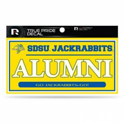 South Dakota State University Jackrabbits Alumni Yellow - 3x6 True Pride Vinyl Sticker