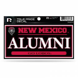 University of New Mexico Lobos Alumni - 3x6 True Pride Vinyl Sticker