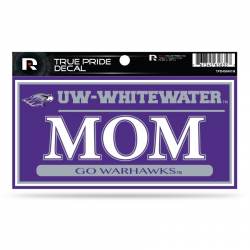 University Of Wisconsin-Whitewater Warhawks - 3x6 True Pride Vinyl Sticker