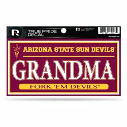 Arizona State University Sun Devils Grandma - 3x6 True Pride Vinyl Sticker