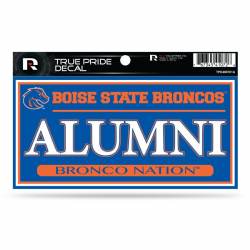 Boise State University Broncos Alumni Blue - 3x6 True Pride Vinyl Sticker