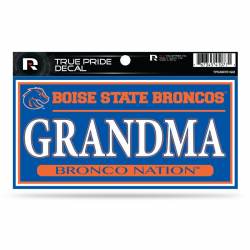 Boise State University Broncos Grandma Blue - 3x6 True Pride Vinyl Sticker
