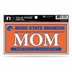 Boise State University Broncos Mom Orange - 3x6 True Pride Vinyl Sticker