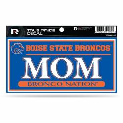 Boise State University Broncos Mom Blue - 3x6 True Pride Vinyl Sticker