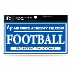 Air Force Academy Falcons Football - 3x6 True Pride Vinyl Sticker