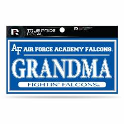 Air Force Academy Falcons Grandma - 3x6 True Pride Vinyl Sticker