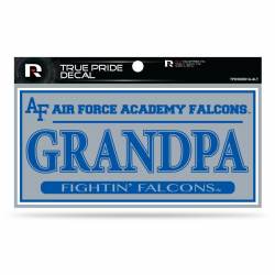 Air Force Academy Falcons Grandpa Blue & White - 3x6 True Pride Vinyl Sticker