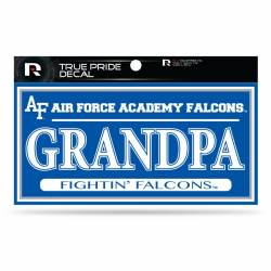 Air Force Academy Falcons Grandpa - 3x6 True Pride Vinyl Sticker