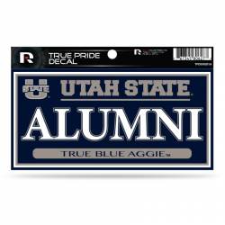 Utah State University Aggies Alumni - 3x6 True Pride Vinyl Sticker