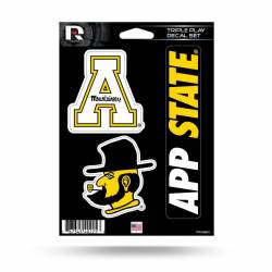 Appalachian State University Mountaineers - 3 Piece Triple Play Sticker Sheet