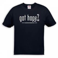 Got Hope? - Large Black T-Shirt