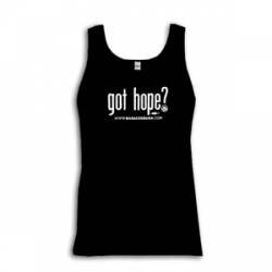 Got Hope? Ladies - Large Black Tank Top