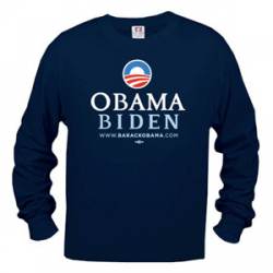 Obama Biden - Large Long Sleeve T-Shirt