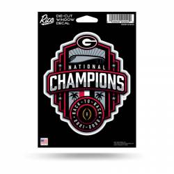 University Of Georgia Bulldogs 2023 National Champions - Die Cut Vinyl Sticker
