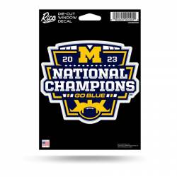 University Of Michigan Wolverines 2024 National Champions - Die Cut Vinyl Sticker