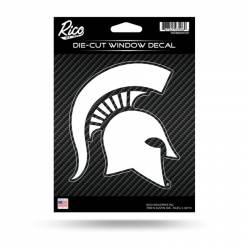 Michigan State University Spartans - Die Cut Carbon Fiber Vinyl Sticker