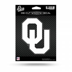 University Of Oklahoma Sooners - Die Cut Carbon Fiber Vinyl Sticker