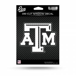 Texas A&M University Aggies - Die Cut Carbon Fiber Vinyl Sticker