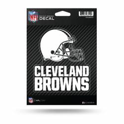 Cleveland Browns - Die Cut Carbon Fiber Vinyl Sticker