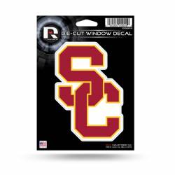 University Of Southern California USC Trojans White - Die Cut Vinyl Sticker