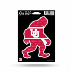 University Of Utah Utes Bigfoot - Die Cut  Vinyl Sticker