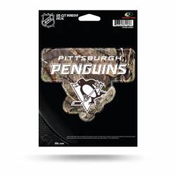 Pittsburgh Penguins Mossy Oak Camo - Die Cut Vinyl Sticker