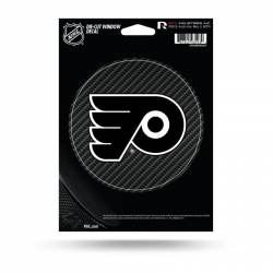 Philadelphia Flyers - Die Cut Carbon Fiber Vinyl Sticker