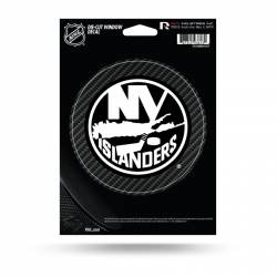 New York Islanders - Die Cut Carbon Fiber Vinyl Sticker