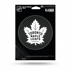 Toronto Maple Leafs - Die Cut Carbon Fiber Vinyl Sticker