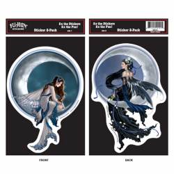 Nene Thomas Moon Fairies - Set of 2 Vinyl Stickers