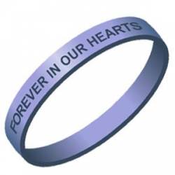 Forever In Our Hearts - Wristband