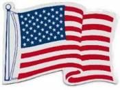 American Flag - Static Cling