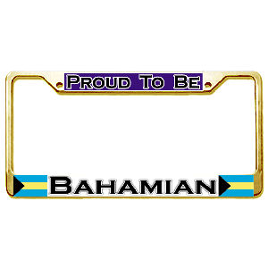 Bahamian - License Plate Frame